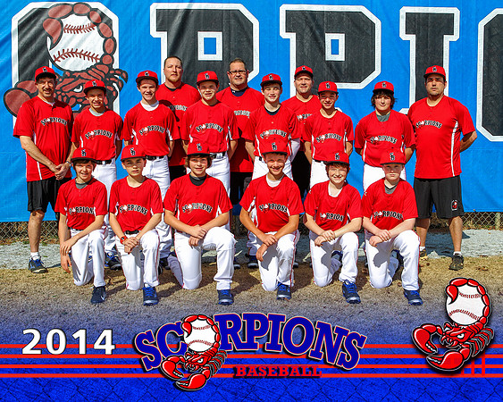 Scorpions 8x10 Team