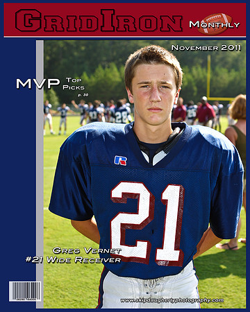 #21 Greg Vernet Mag Cover
