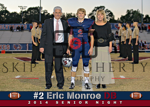#2 Eric Monroe Senior Night