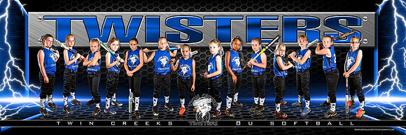 Twisters-Lewis 8u Electric Team Banner