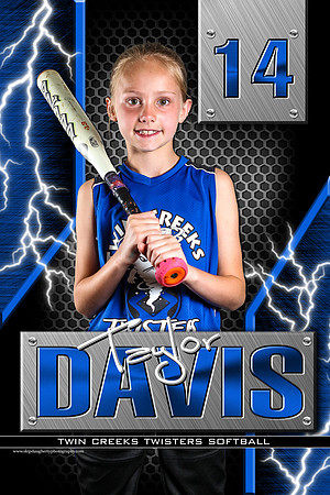 #14 Taylor Davis banner