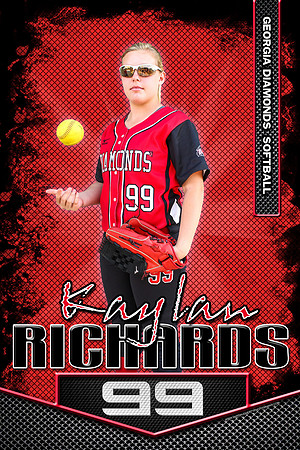 #99 Kaylan Richards Banner