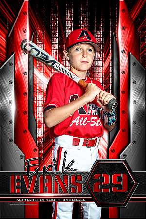 #29 Erik Evans Banner
