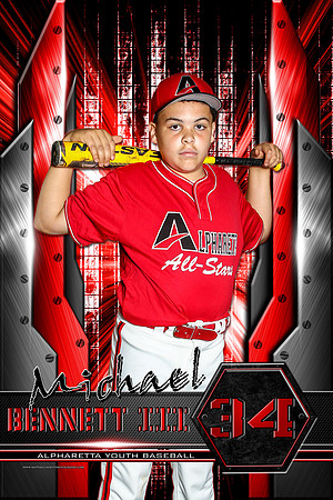 #34 Michael Bennett III Banner