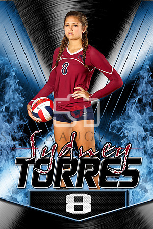#8 Sydney Torres Player Banner