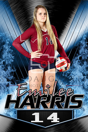 #14 Emilee Harris Player Banner