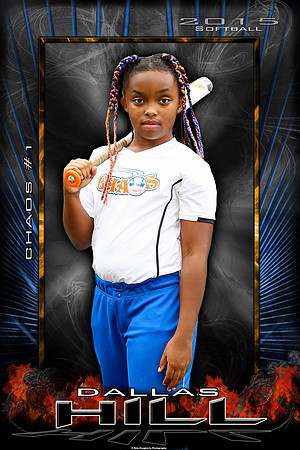 #1 Dallas Hill poster
