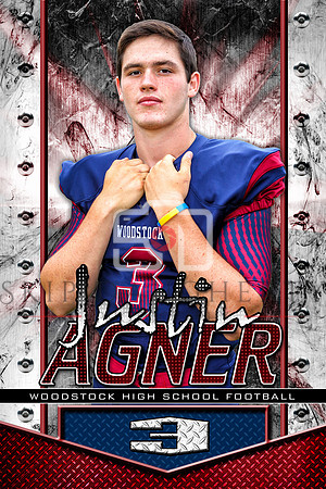 #3 Justin Agner banner