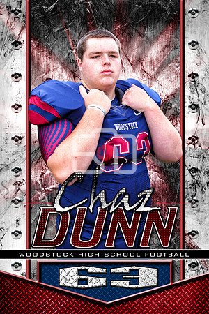 #63 Chaz Dunn banner