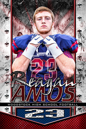 #23 Reagan Amos banner