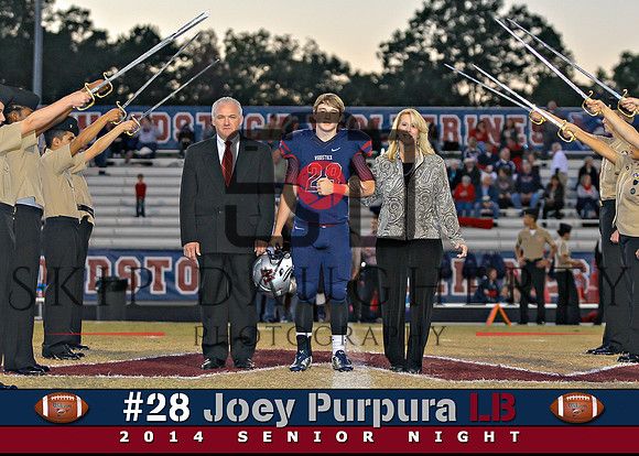 #28 Joey Purpura Senior Night