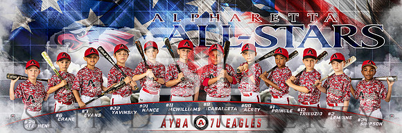 2018 Alpharetta Youth Baseball 7u Eagles - ALL STARS