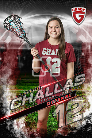 2019 Grady HS Lacrosse_Challas