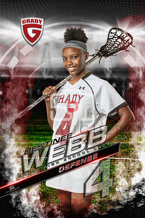 2019 Grady HS Lacrosse_Webb