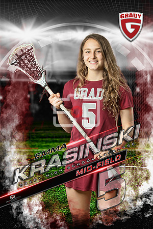 2019 Grady HS Lacrosse_Krasinski