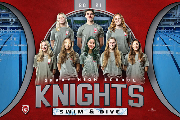 Seniors 2021 Grady High School Swim & Dive