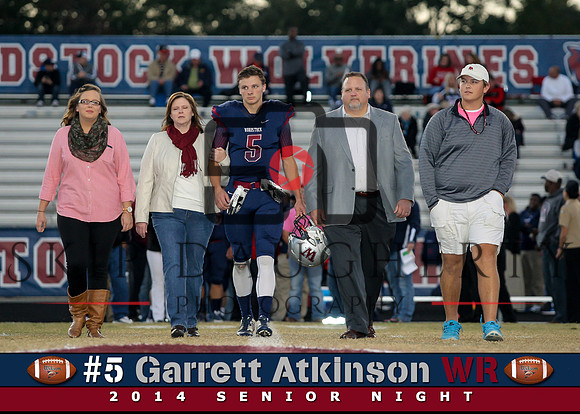 #5 Garrett Atkinson Senior Night