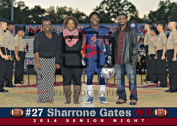 #27 Sharrone Gates Senior Night