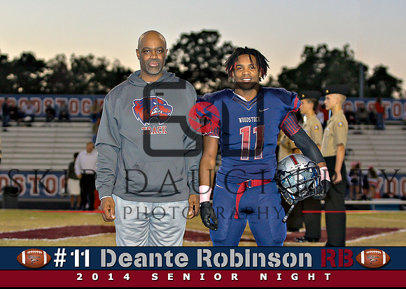 #11 Deante Robinson Senior Night