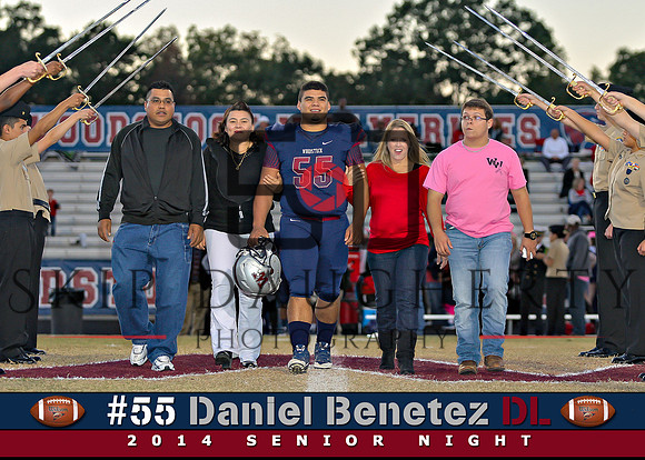 #55 Daniel Benetez Senior Night
