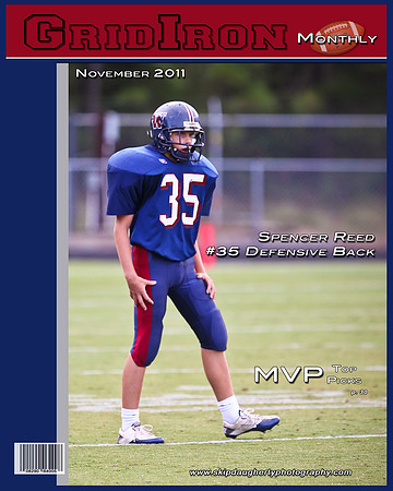 #35 Spencer Reed Mag Cover