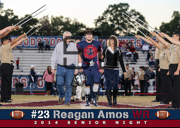 #23 Reagan Amos Senior Night