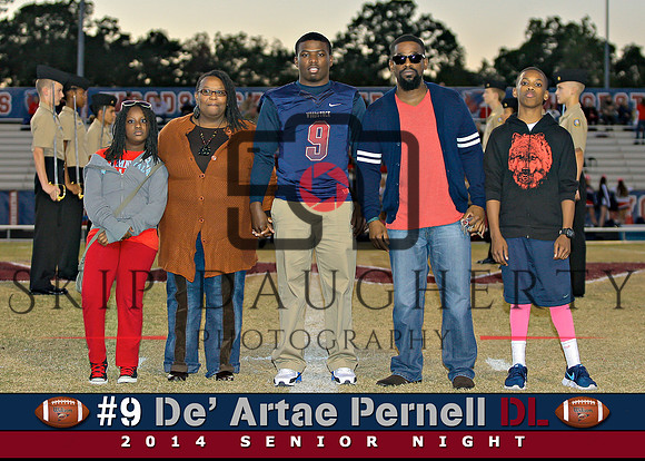 #9 DeArtae Pernell Senior Night