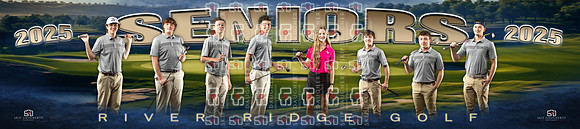 2025 River Ridge High School Golf Seniors